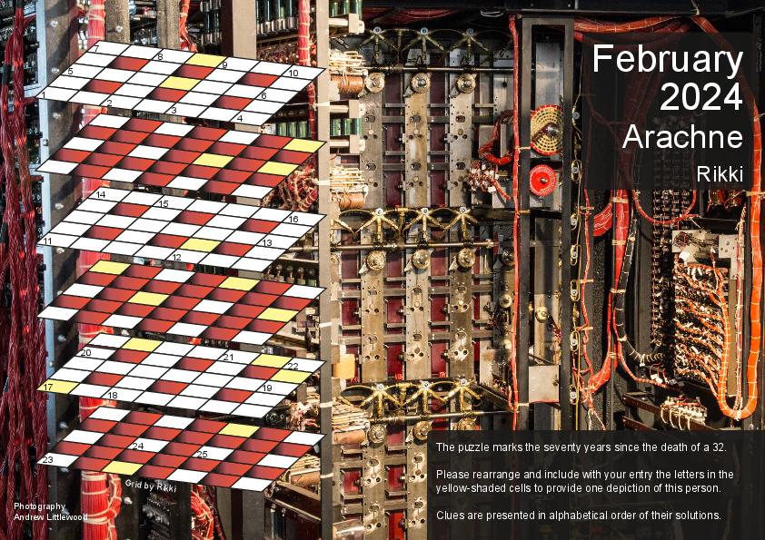 February 2024 grid page