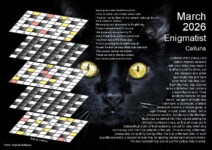 March 2026 puzzle page